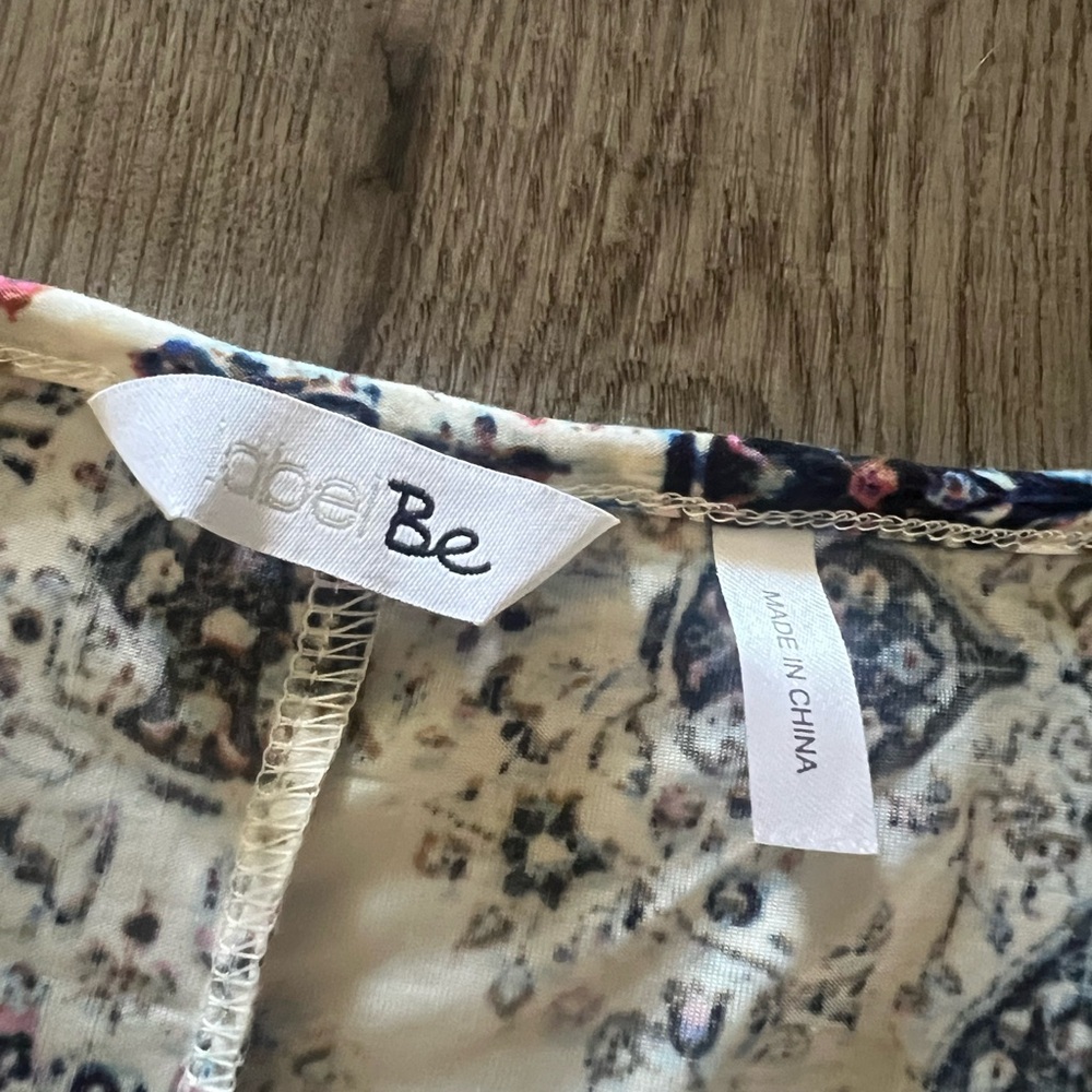 Label Be Patterned Shirt Dress - Picture 7 of 8